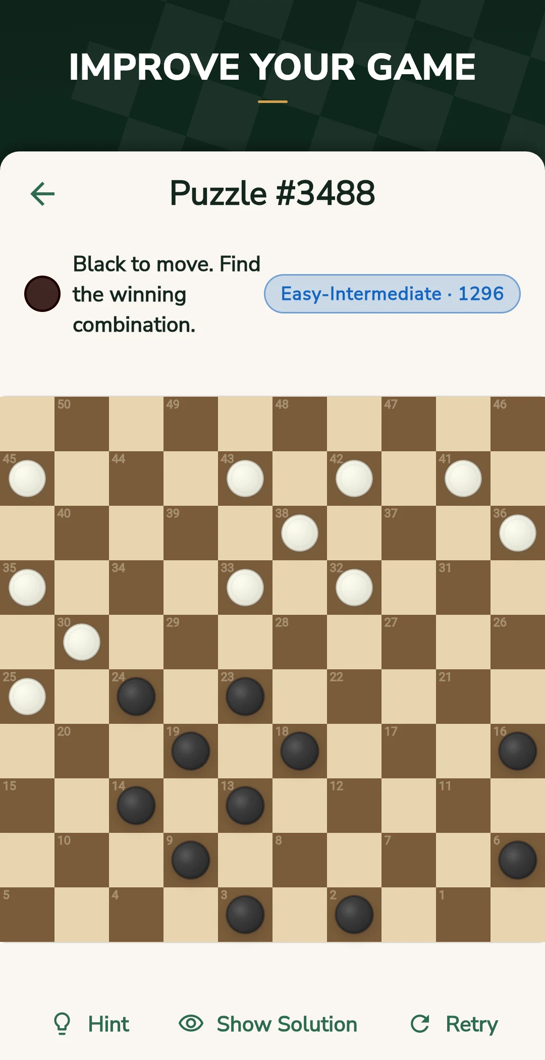 GoDraughts: 10x10 Checkers screenshot
